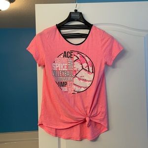Justice Volleyball top. Size 18/20